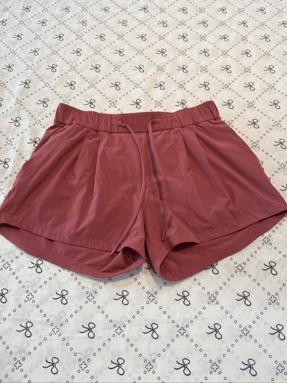 Lululemon Pink athletic Running shorts size 6
